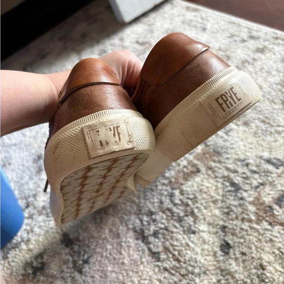 Frye Brown Leather Men’s Sneakers - Picture 9 of 11